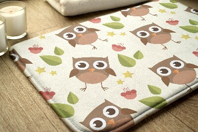 Bathmat Owls birds