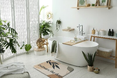 Bath rug Leaf