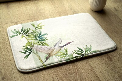 Bathmat Bird crane