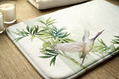 Bathmat Bird crane