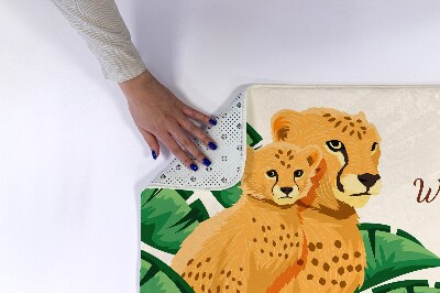 Bathmat Cheeta -africa