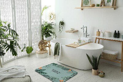 Non slip shower mat Vegetable pattern