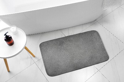 Bathroom mat Gray concrete