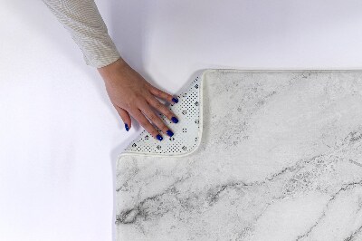 Bathmat White marble