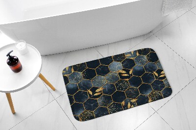 Bath mat Geometric abstraction