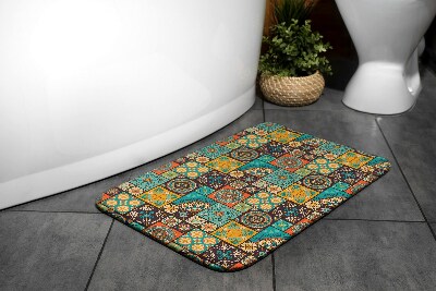 Bathmat Colorful geometric patterns