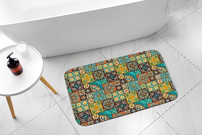 Bathmat Colorful geometric patterns