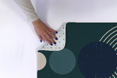 Bath mat Geometric pattern