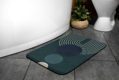 Bath mat Geometric pattern