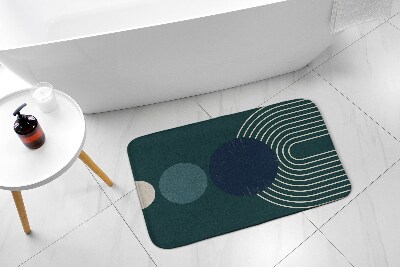 Bath mat Geometric pattern