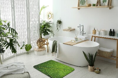 Bathroom carpet Leaf