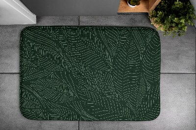 Bathroom mat Vegetable pattern