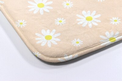 Bathmat Flowers pattern