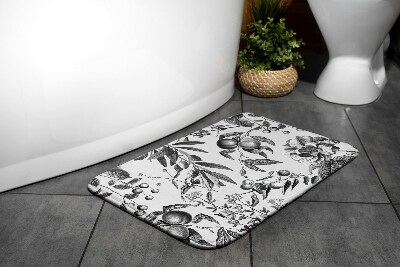 Bathmat Vegetable pattern