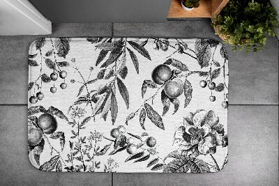 Bathmat Vegetable pattern