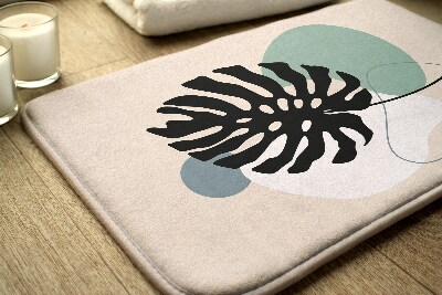 Bathmat Fern leaf