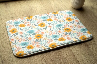 Bath mat Floral pattern