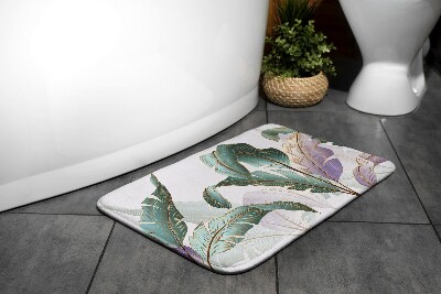 Bathmat Leaves