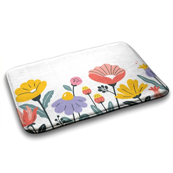 Bathmat Flowers