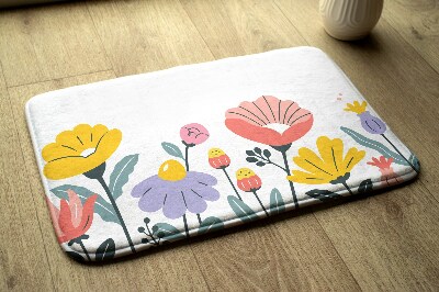 Bathmat Flowers