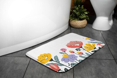 Bathmat Flowers