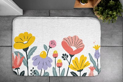 Bathmat Flowers