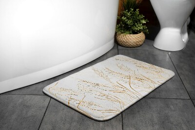 Bath mat Plants