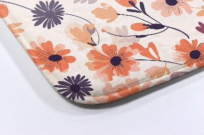 Bath mat Floral pattern