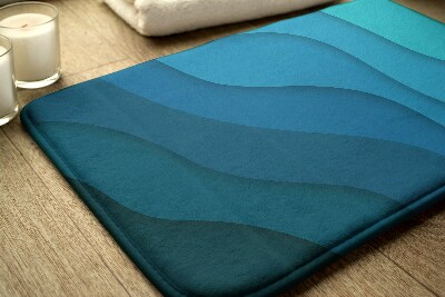 Bathmat Blue gradient