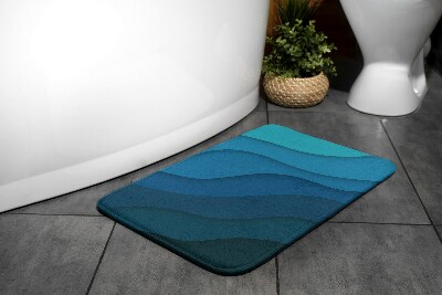 Bathmat Blue gradient