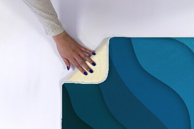 Bathmat Blue gradient