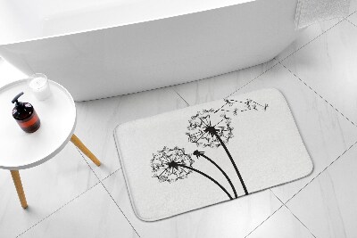 Bathroom carpet Dandelion flowers