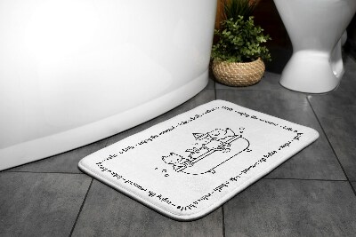 Bath rug Bathing bathtub