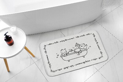 Bath rug Bathing bathtub