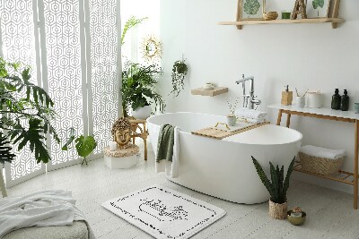 Bath rug Bathing bathtub