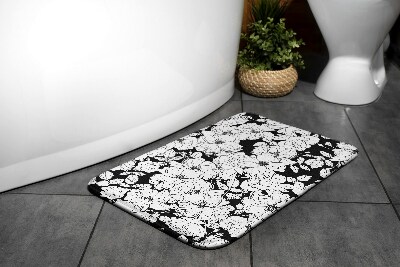 Bathroom mat Flowers roses