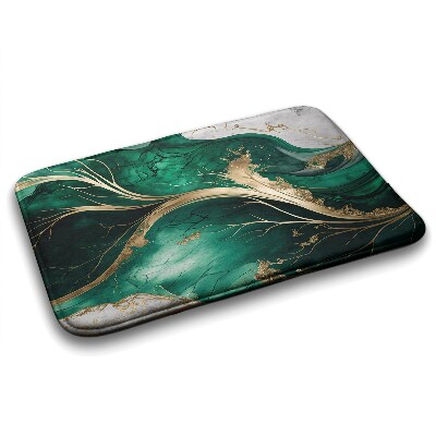 Bathmat Green marble