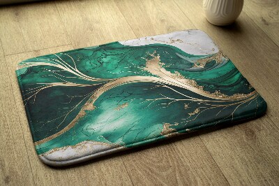 Bathmat Green marble