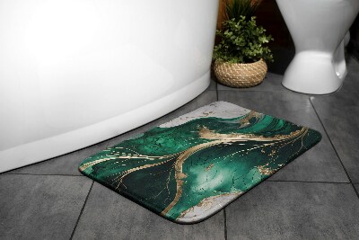 Bathmat Green marble