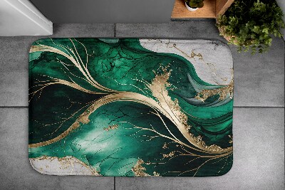 Bathmat Green marble