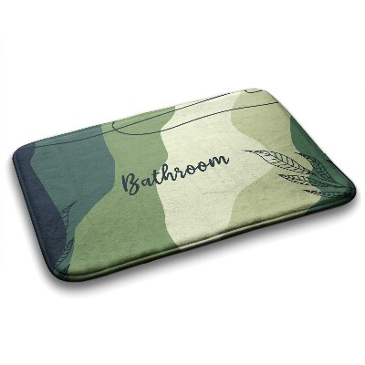 Bathmat Pastel greens