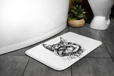 Bathmat Cat animals