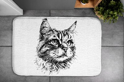 Bathmat Cat animals