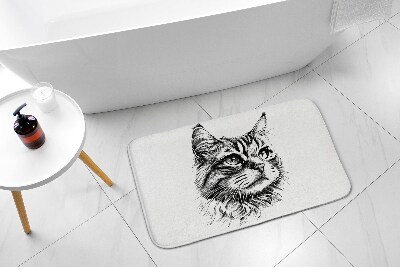 Bathmat Cat animals