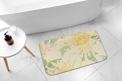 Bathmat Chrysanthemum flowers