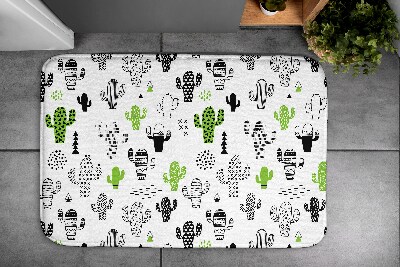 Bathmat Pattern cacti