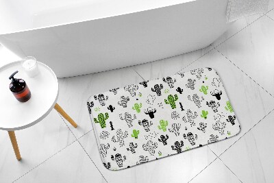 Bathmat Pattern cacti