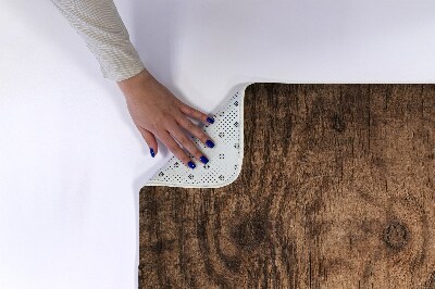 Bath rug Wood