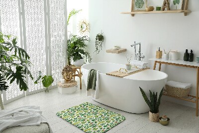 Bath rug Pattern cacti