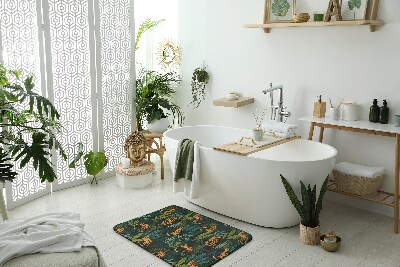 Bath rug Peak animal plant